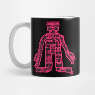 „Boombastic Giant“.  Gigantic Hip Hop Robot. Boombox Monster. Mug